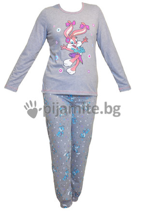  Изчерпан Дамска пижама, дълъг ръкав Лола 154